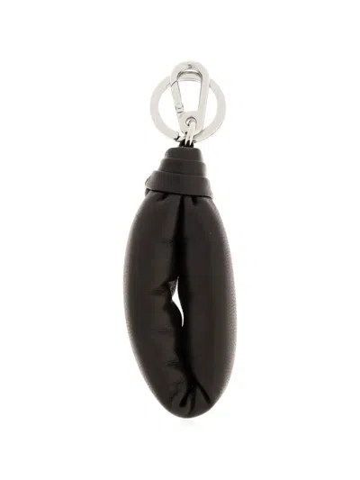 Lemaire Knotted Keyring In Black