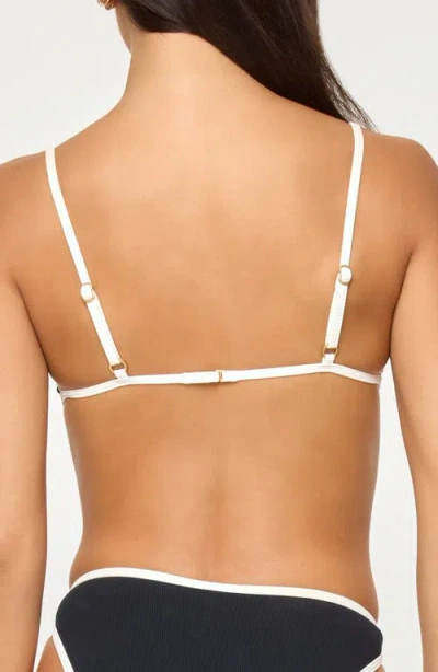 L*space Lspace Kourt Rib Bikini Top In Multi