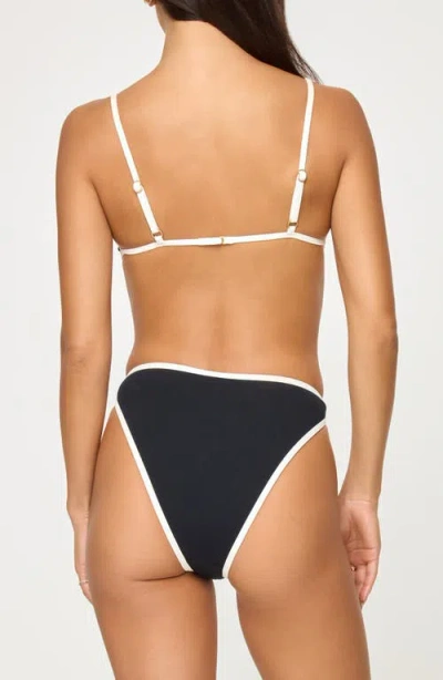 L*space Lspace Kourt Rib Bikini Top In Multi