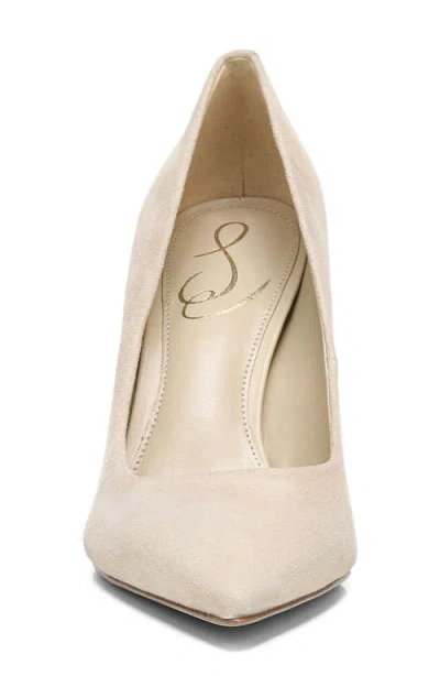 Sam Edelman Hazel Pointed Toe Pump In Neutral