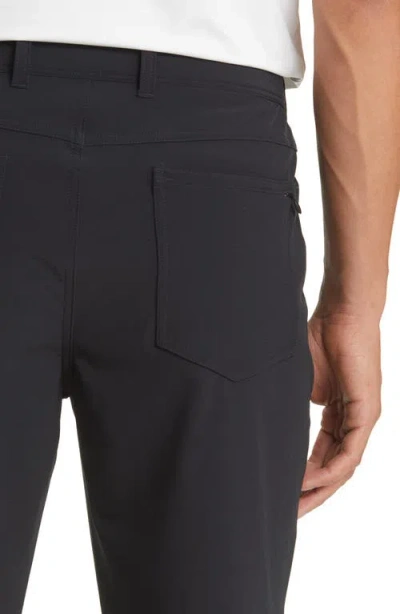 Mizzen + Main Mizzen+main Traverse Five-pocket Performance Pants In Black