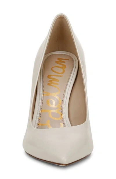 Sam Edelman Hazel Pointed Toe Pump In White
