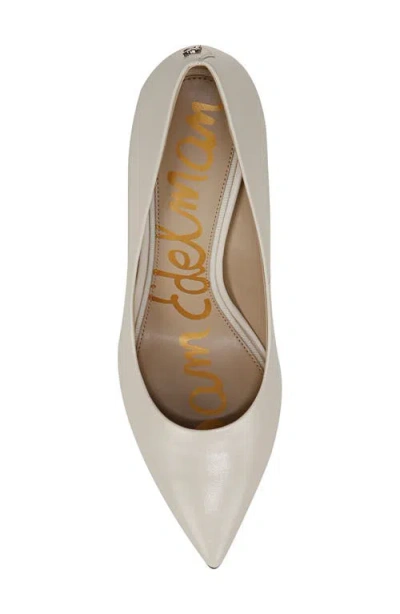 Sam Edelman Hazel Pointed Toe Pump In White