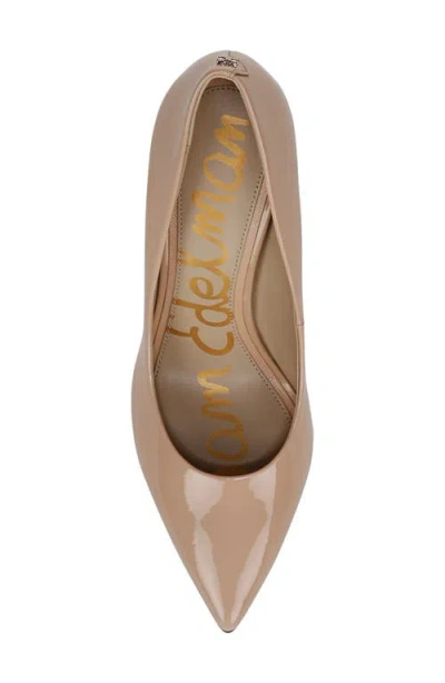Sam Edelman Hazel Pointed Toe Pump In Neutral