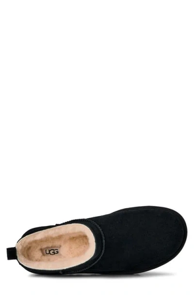 Ugg M Classic Micro Suede Sandals In Black