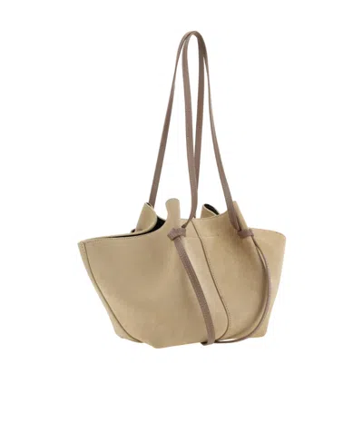 Yuzefi Large Mochi Suede Tote Bag In Multi