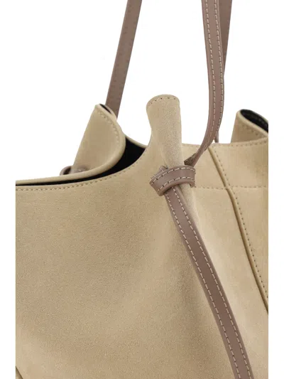 Yuzefi Large Mochi Suede Tote Bag In Multi