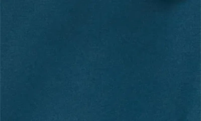 Victoria Beckham Down Sateen Bomber Jacket In Blue