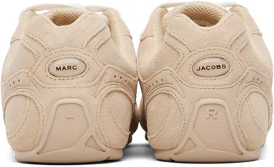 Marc Jacobs The Suede 72 Spring Sneakers In Nude
