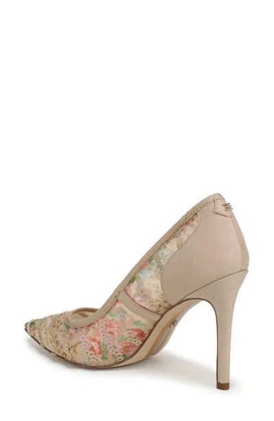 Sam Edelman Hazel Pointed Toe Pump In Multi