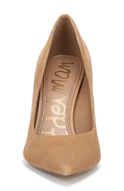 Sam Edelman Hazel Pointed Toe Pump In Brown