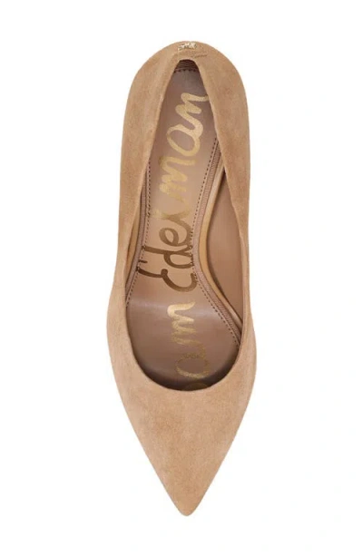 Sam Edelman Hazel Pointed Toe Pump In Brown
