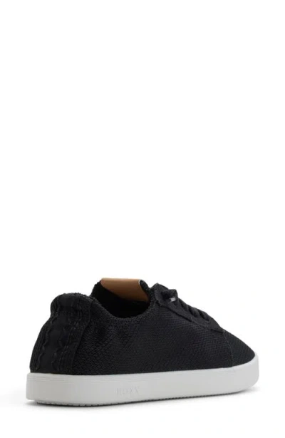 Roxy Mauka Sneaker In Black