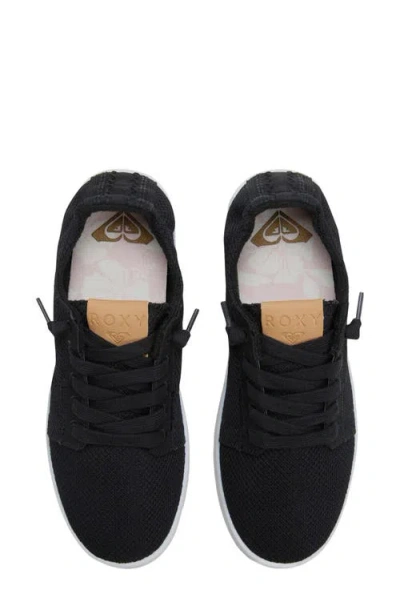 Roxy Mauka Sneaker In Black