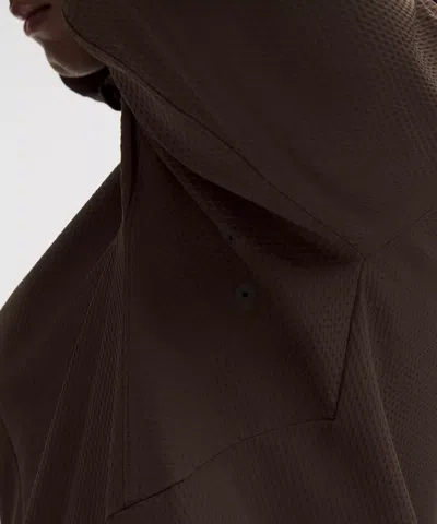 Lululemon Grid Fleece Full-zip Jacket In Sequoia In Brown