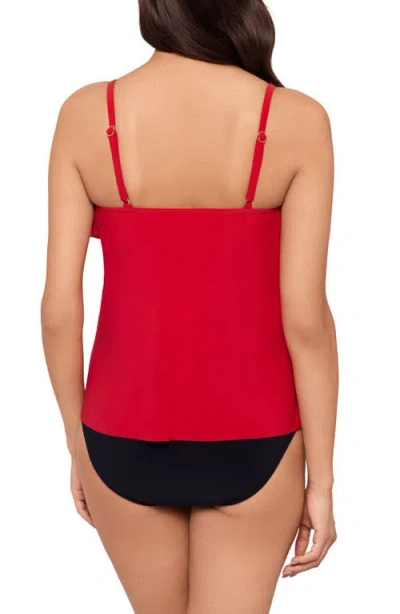 Magicsuit ® Chloe Tankini Top In Red