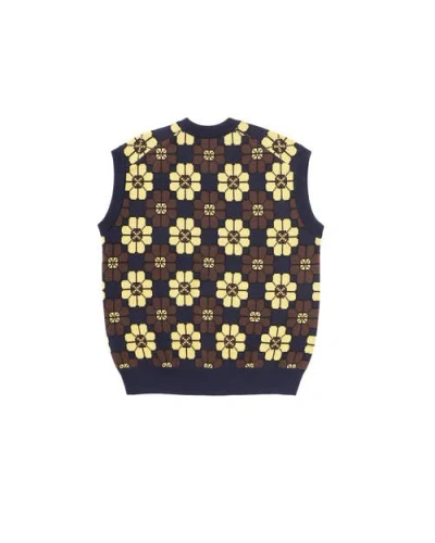 Vowels Sweater Vest In Multi