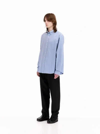 Vowels Cashmere Button Down Shirt In Multi