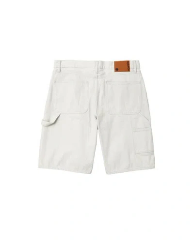 Vowels Denim Painter Shorts In Multi