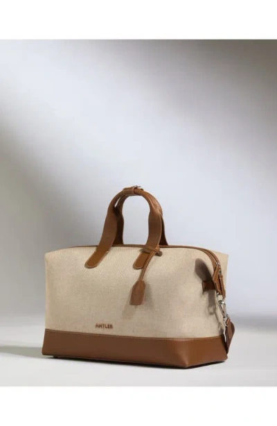 Antler Heritage Expandable Overnight Bag In Brown