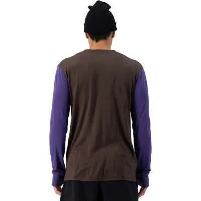 Mons Royale Yotei Tech Long-sleeve Top In Black