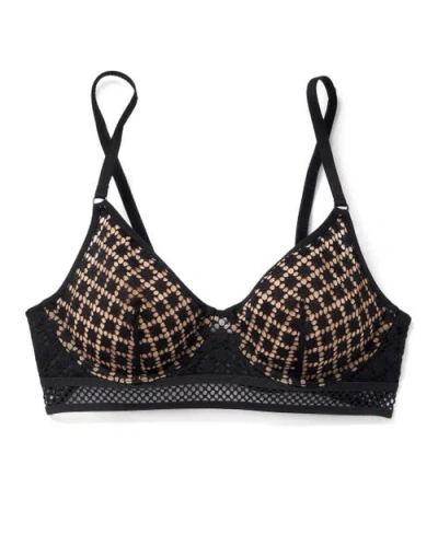 Adore Me Tatum Unlined Full Coverage Bra In Black
