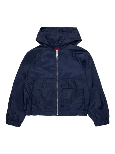 LOGO印花连帽夹克