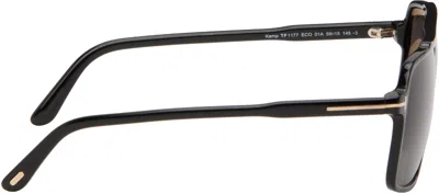 Tom Ford Ft1177 Oversized Square Frame Sunglasses In Brown