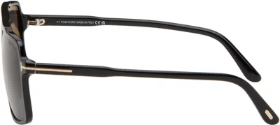 Tom Ford Ft1177 Oversized Square Frame Sunglasses In Brown
