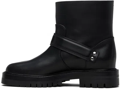 Maison Margiela Tabi Buckle-ankle Coutry Boots In Black