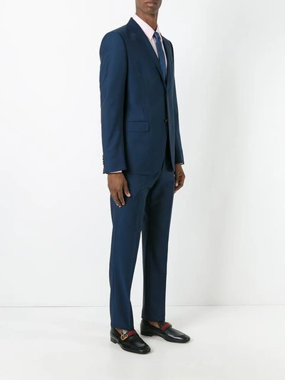 Shop Gucci Monaco Suit In Blue