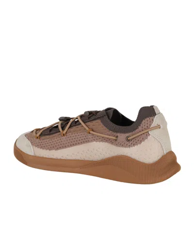 Moon Boot Mb Moonlight Mesh Panel Sneakers In Brown