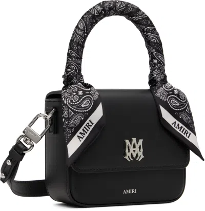 Amiri Black Micro Ma Bag In Black