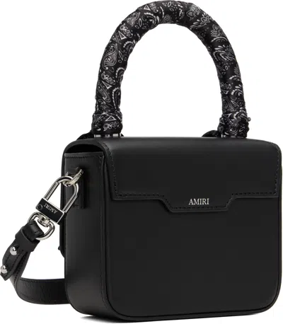 Amiri Black Micro Ma Bag In Black