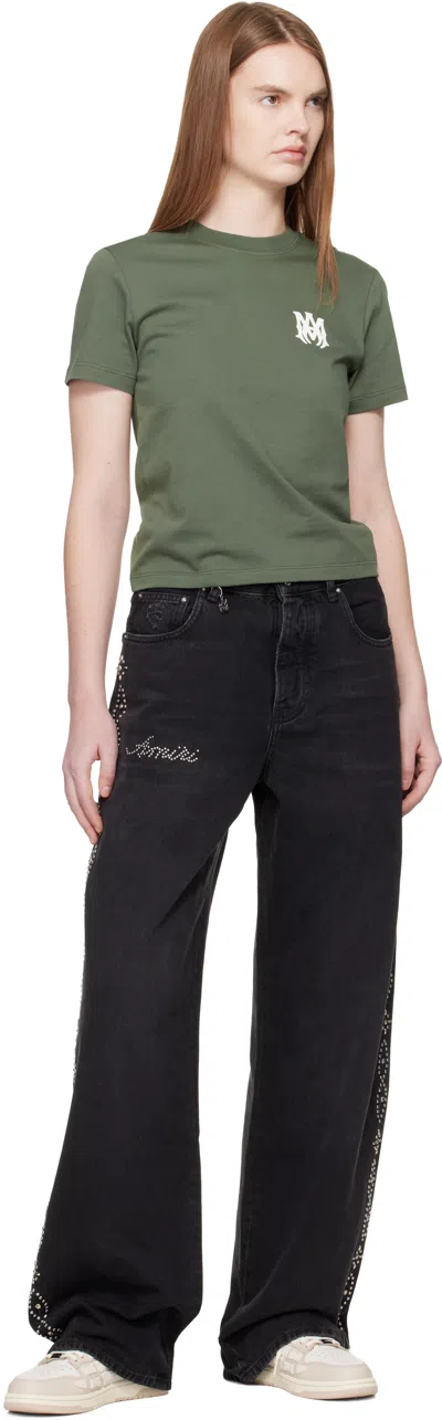 Amiri Skel Bicolor Low-top Sneakers In White