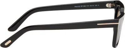Tom Ford Penn-02 Rectangle-frame Sunglasses In Black