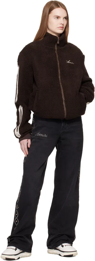 Amiri Ma-1 Leather Mesh Womans Sneakers In Multi