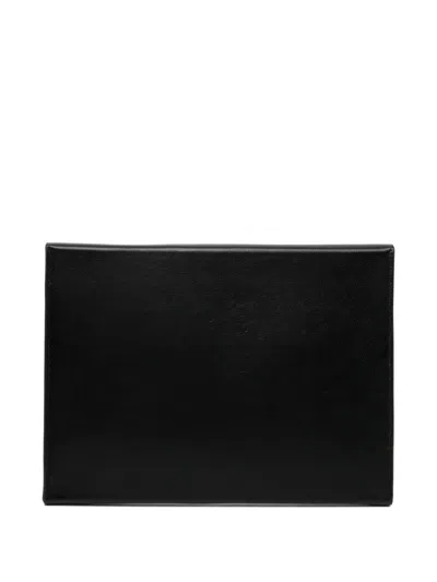 Tom Ford Lock Briefcase In Black