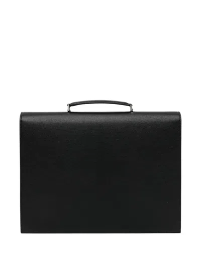 Tom Ford Top Handle Briefcase In Black
