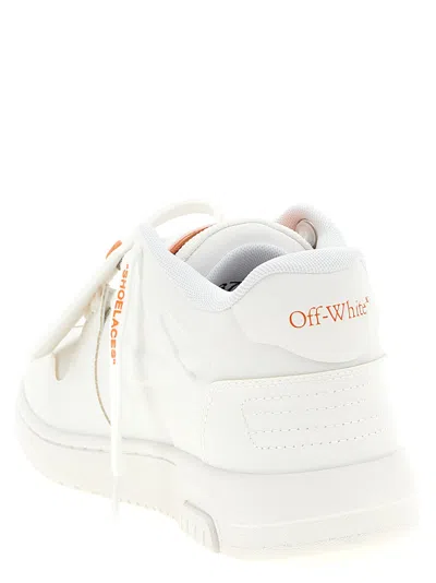 Off-white Out Of Office Molded Sneakers Orange In White