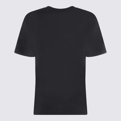 Burberry Women Cotton T-shirt With Logo In Black