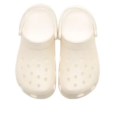 Crocs Classic Glitter Clog In Neutral
