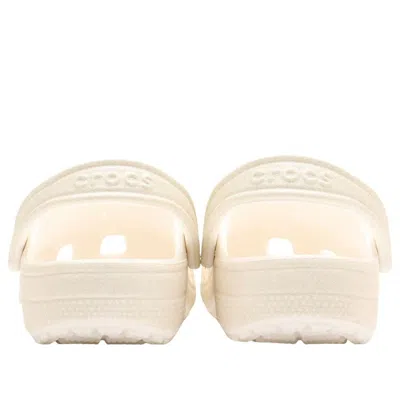 Crocs Classic Glitter Clog In Neutral