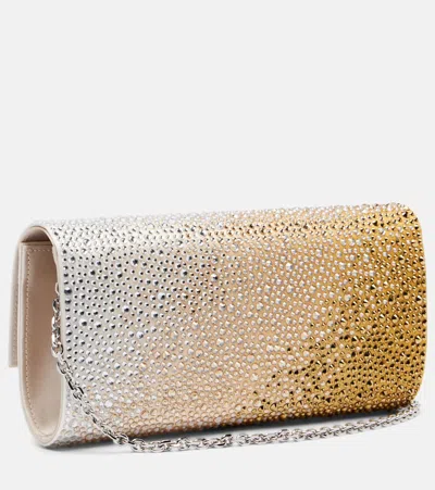 Judith Leiber Gradient Perry Crystal-embellished Clutch In Multi
