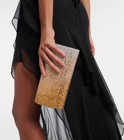 Judith Leiber Gradient Perry Crystal-embellished Clutch In Multi