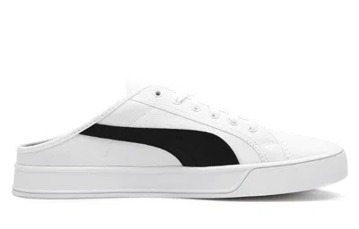 Puma Smash Vulc Mule White/black