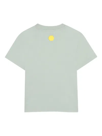 Dkny Text-print T-shirt In Green