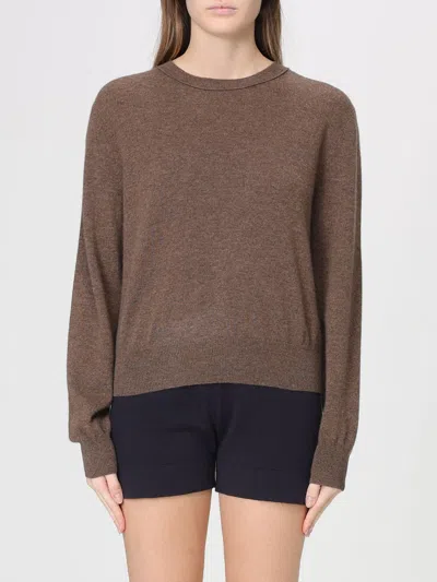 Lisa Yang Haily Long-sleeve Sweater In Brown