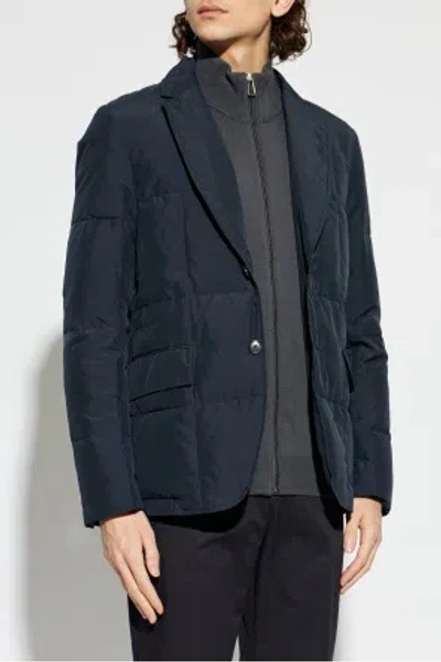 Paul Smith Single-button Jacket In Blue