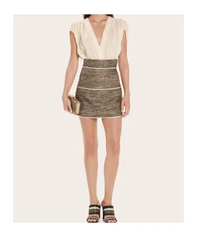 Zeusdione Voidra Textured Bodysuit In Multi